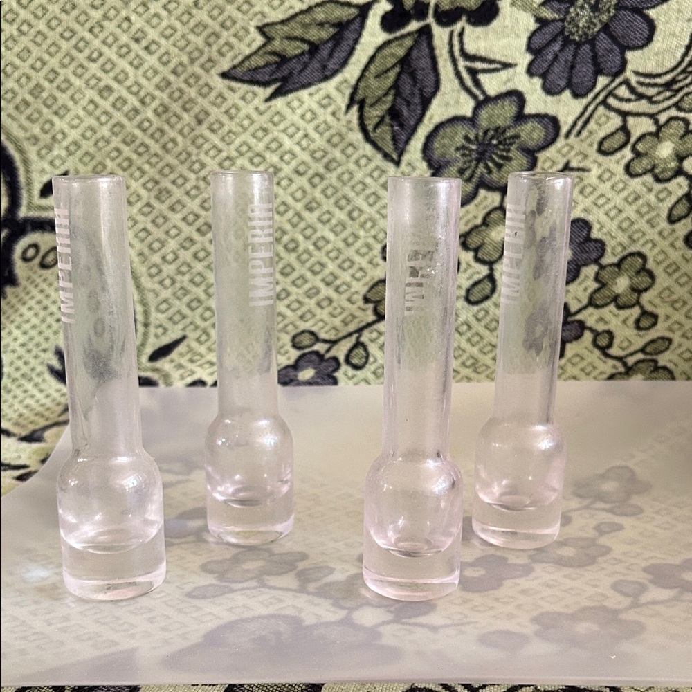 Clear Glass Tubes Set